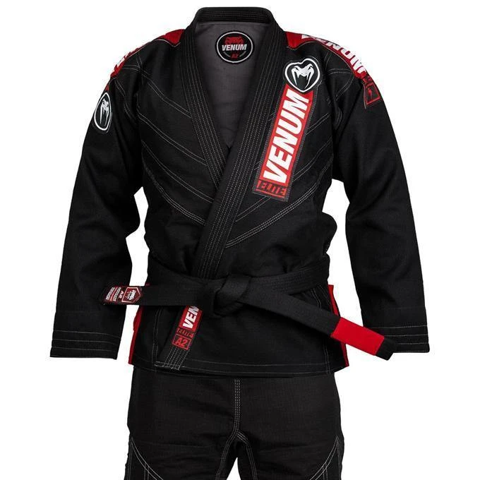 Venum Elite 2.0 Jiu Jitsu Gi - Black 9 Venum Elite 2.0 Jiu Jitsu Gi - Black - Image 7