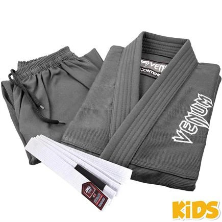 VENUM CONTENDER KIDS JIU JITSU GI - White 17 VENUM CONTENDER KIDS JIU JITSU GI - White - Image 15