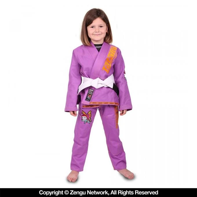 Tatami X Meerkatsu Animal Kids Jiu Jitsu Gi - Purple 5 Tatami X Meerkatsu Animal Kids Jiu Jitsu Gi - Purple - Image 3