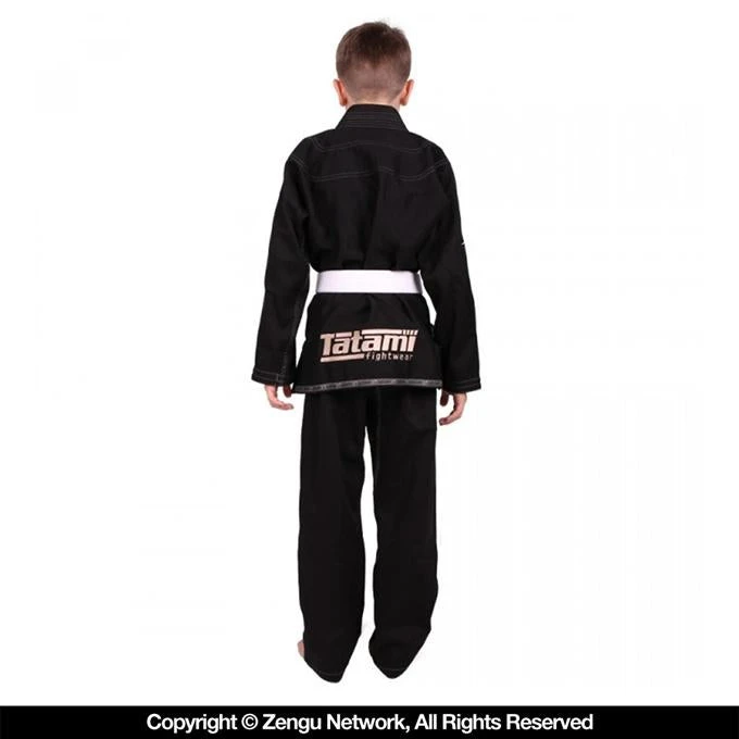 Tatami X Meerkatsu Animal Kids Jiu Jitsu Gi - Black 8 Tatami X Meerkatsu Animal Kids Jiu Jitsu Gi - Black - Image 6