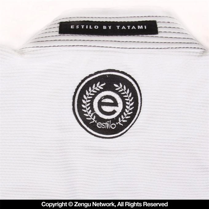 Tatami Estilo 6.0 Jiu Jitsu Gi - White/Black 9 Tatami Estilo 6.0 Jiu Jitsu Gi - White/Black - Image 7