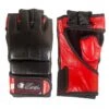 BOLD LOOK RFG MMA LEATHER GLOVES - Black/Red 1 BOLD LOOK RFG MMA LEATHER GLOVES - Black/Red -Boxing Martial Arts Shop 107 1