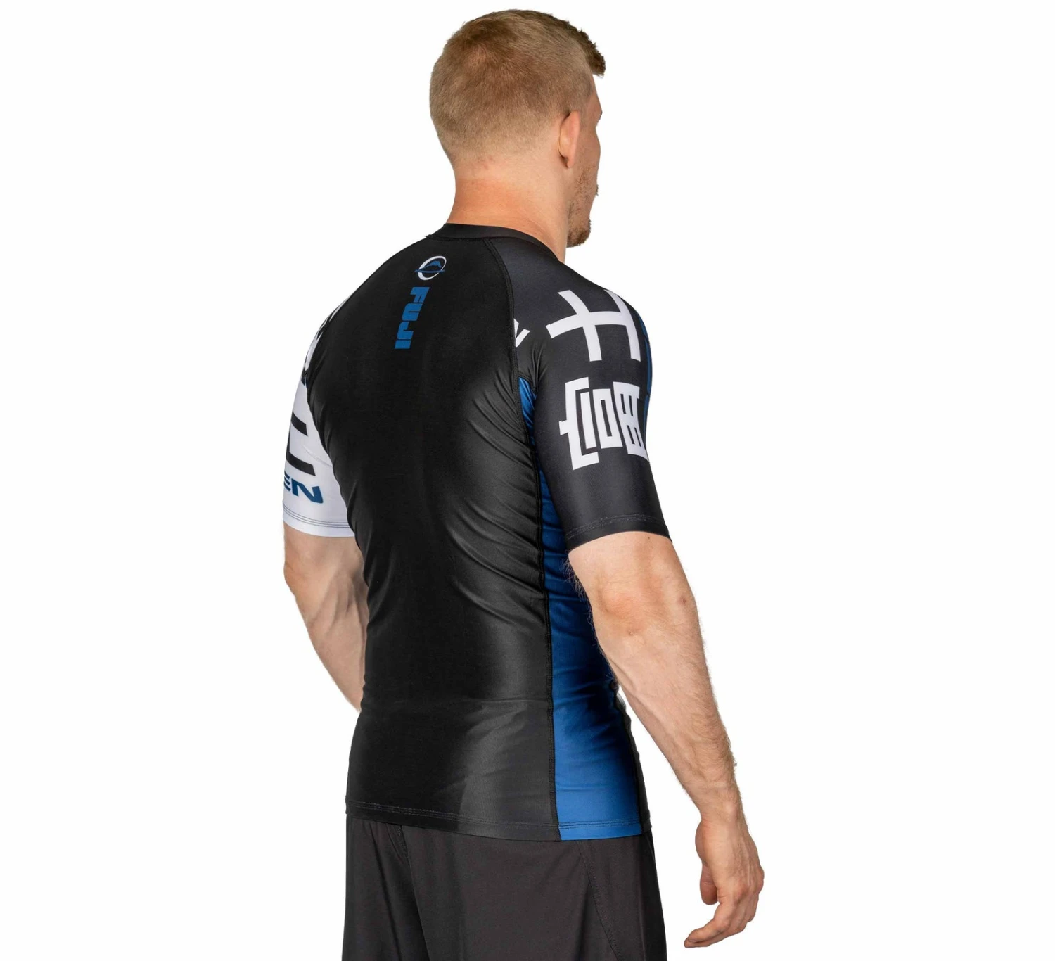Fuji Kassen Short Sleeve Rashguard Navy 7 Fuji Kassen Short Sleeve Rashguard Navy - Image 5
