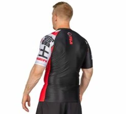 Fuji Kassen Short Sleeve Rashguard Red -Boxing Martial Arts Shop 15 1600x1600 77770ee6 209e 4938 92d2 ebea32edcb11