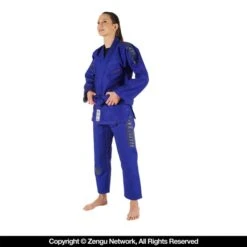 Tatami Estilo 5.0 Jiu Jitsu Gi- Blue Graphite -Boxing Martial Arts Shop 18