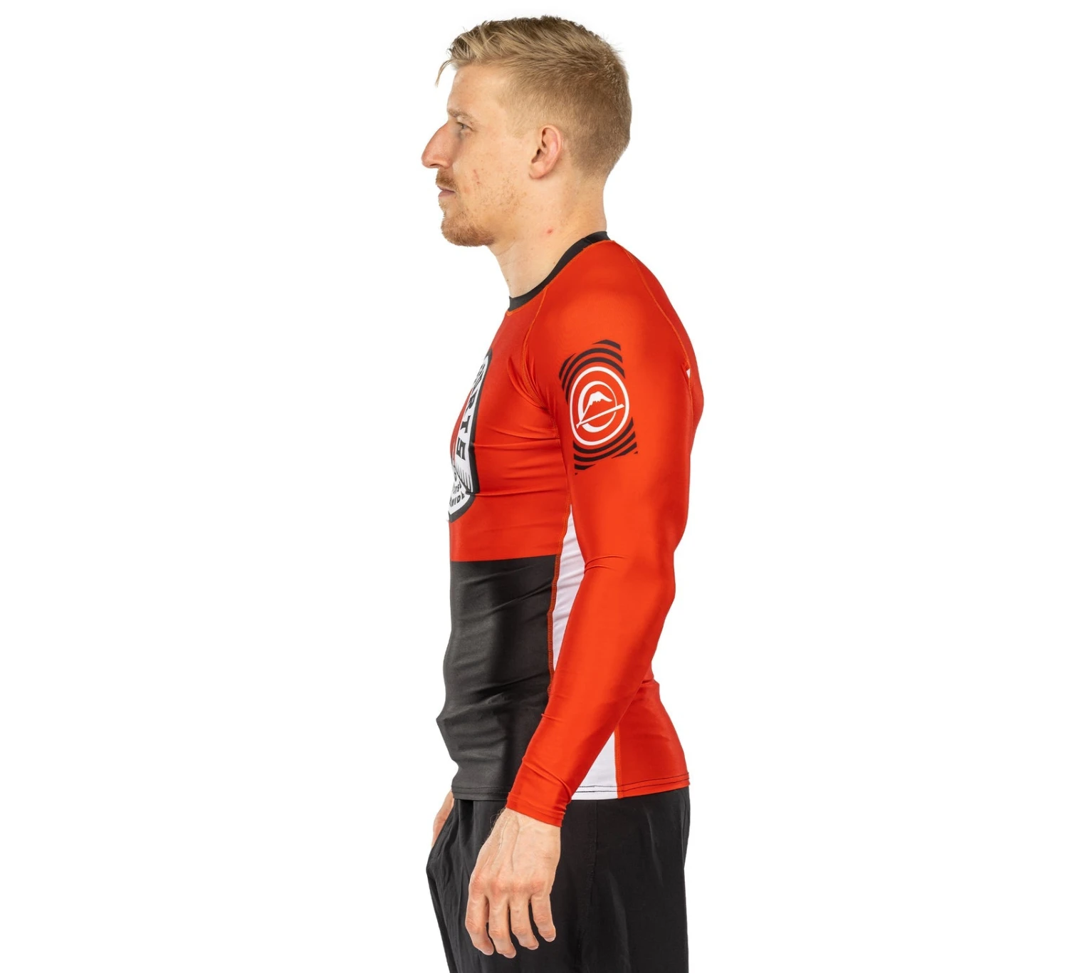 Fuji Heritage Long Sleeve Rashguard Red 5 Fuji Heritage Long Sleeve Rashguard Red - Image 3