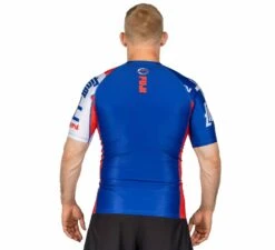 Fuji Kassen Short Sleeve Rashguard Blue 11 Fuji Kassen Short Sleeve Rashguard Blue -Boxing Martial Arts Shop 4 1600x1600 c97db87f 6c67 43bc a3dc 22f1f60d0c25