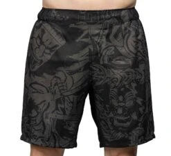 Fuji Fighting Spirit Lightweight Shorts Black/Green