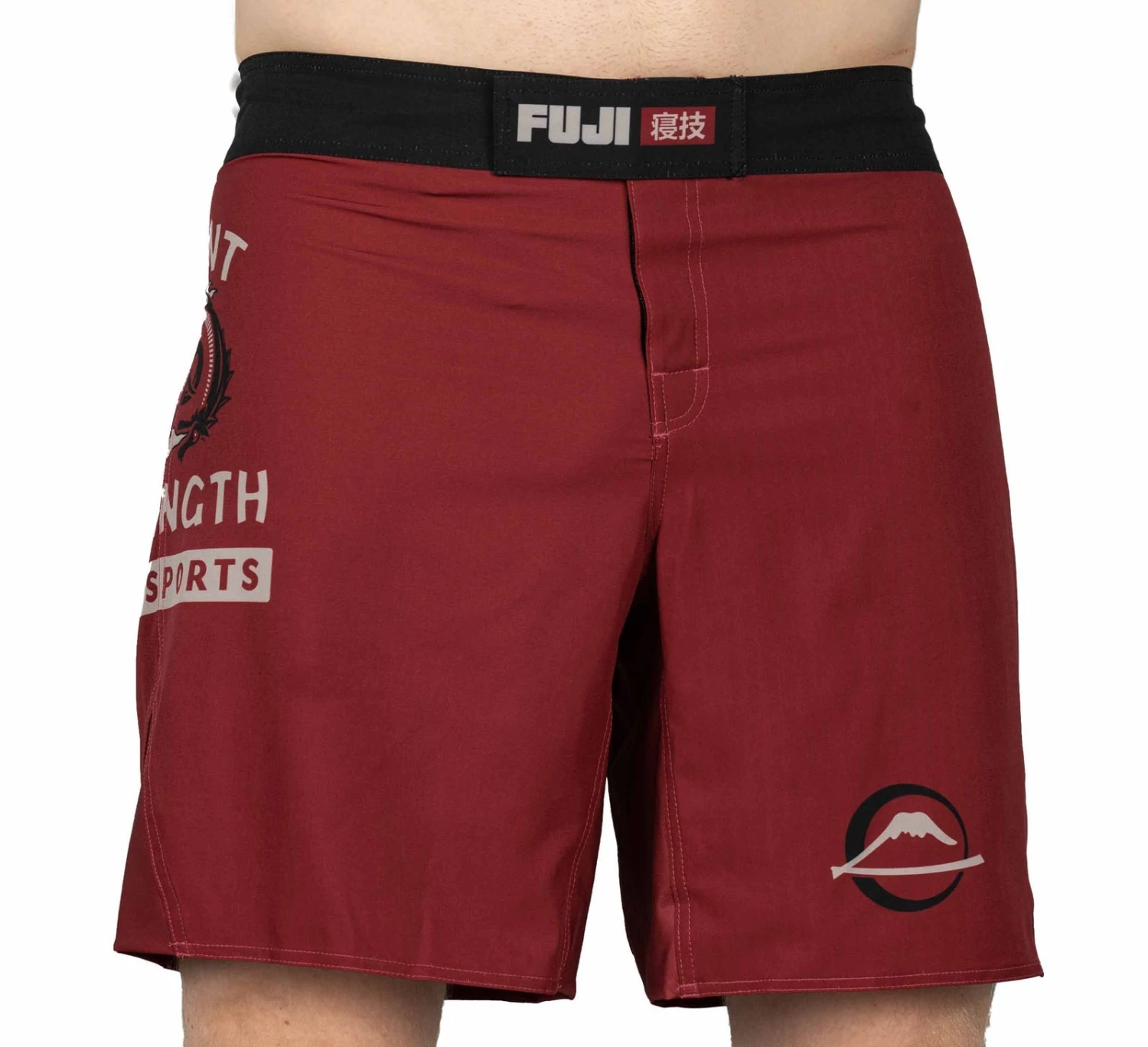 Fuji Valiant Strength Fight Shorts Red 10 Fuji Valiant Strength Fight Shorts Red - Image 8