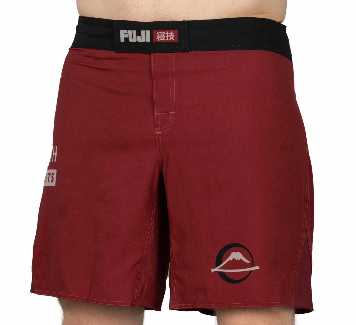 Fuji Valiant Strength Fight Shorts Red 4 Fuji Valiant Strength Fight Shorts Red - Image 2