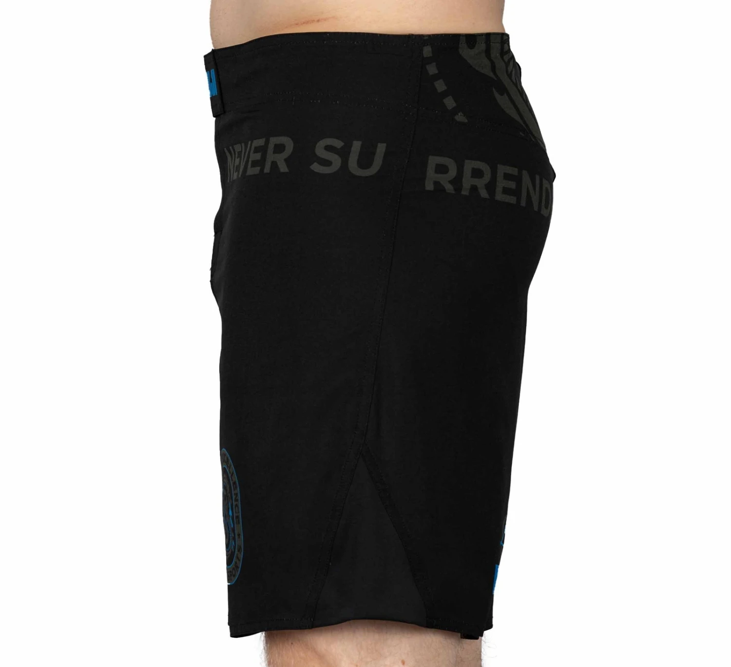 Fuji Never Surrender Fight Shorts Black 6 Fuji Never Surrender Fight Shorts Black - Image 4