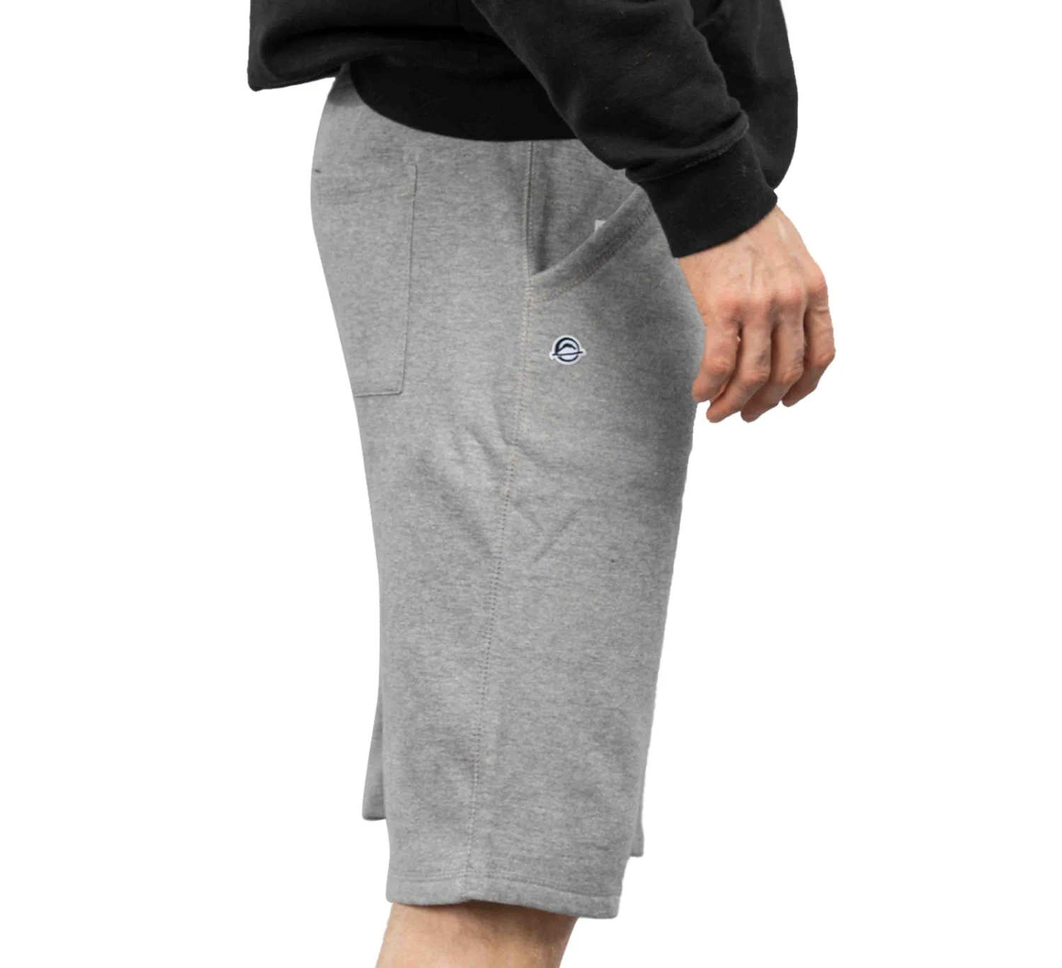 Fuji Classic Fleece Short Heather Grey 9 Fuji Classic Fleece Short Heather Grey - Image 7