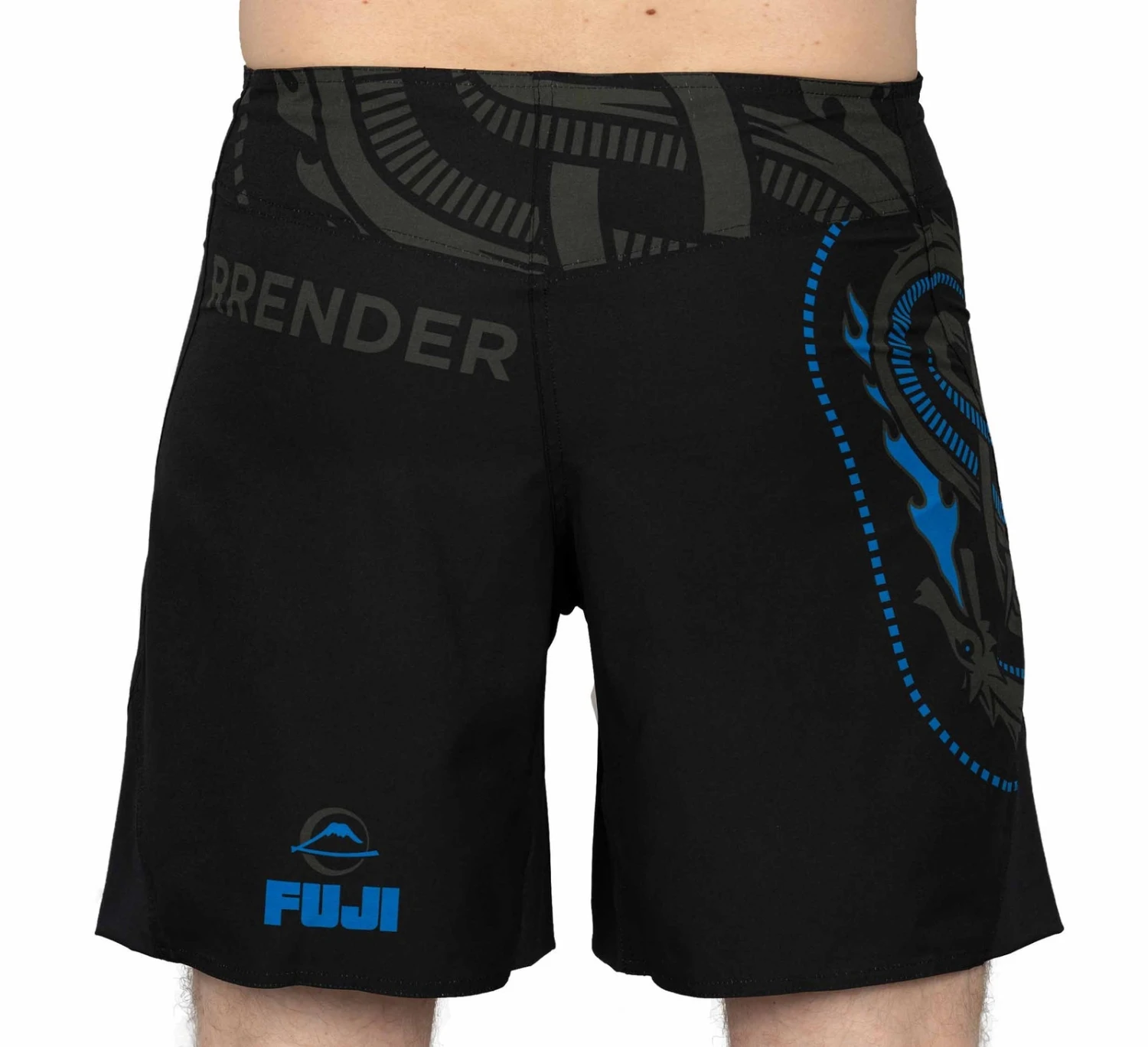 Fuji Never Surrender Fight Shorts Black 8 Fuji Never Surrender Fight Shorts Black - Image 6