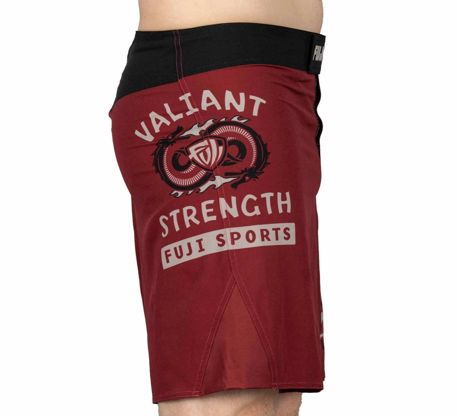Fuji Valiant Strength Fight Shorts Red 9 Fuji Valiant Strength Fight Shorts Red - Image 7