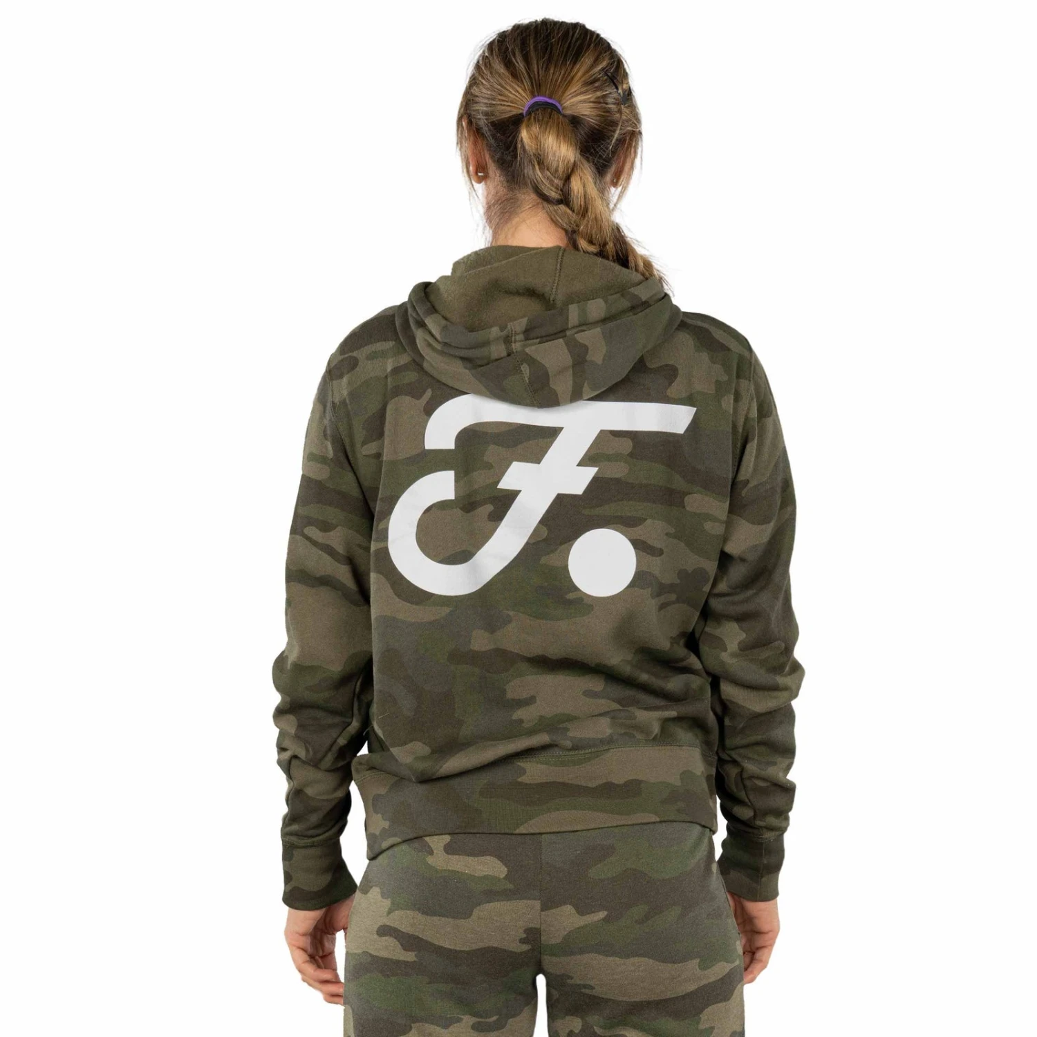 Fuji Forest Camo Womens Hoodie 6 Fuji Forest Camo Womens Hoodie - Image 4