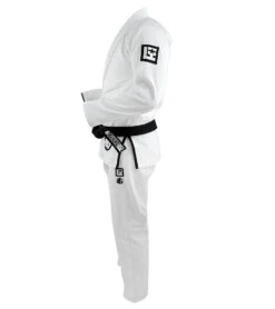 Combat Corner BJJ Life CompLite White BJJ GI -Boxing Martial Arts Shop BJJ LIFE CompLite WHITE GI LEFT SIDE