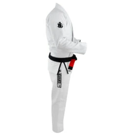 Combat Corner BJJ Life CompLite White BJJ GI -Boxing Martial Arts Shop BJJ LIFE CompLite WHITE GI RIGHT SIDE