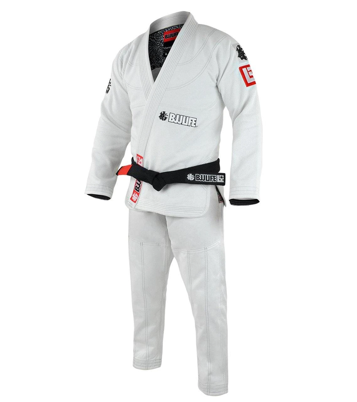 Combat Corner BJJ Life CompTrainer Elephant BJJ GI-White 3 Combat Corner BJJ Life CompTrainer Elephant BJJ GI-White