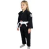 Combat Corner BJJ Life CompKid BJJ GI -Boxing Martial Arts Shop BJJ Life CompKid Youth Gi BLACK ANGLE 1 62876
