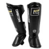 Combat Corner HMIT Shin Guards -Boxing Martial Arts Shop BLACK HMIT SHINPADS dual