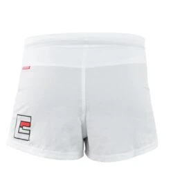 Combat Corner BOSS Fight Shorts White - Model 13 -Boxing Martial Arts Shop BOSS FIGHT SHORTS MODEL 13 WHITE BACK 22155.1568733778