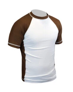 Combat Corner Brown Belt Rank Rash Guard