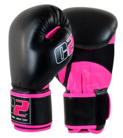 Combat Corner C2 Boxing Gloves W/ XtraFresh Blk/Pnk