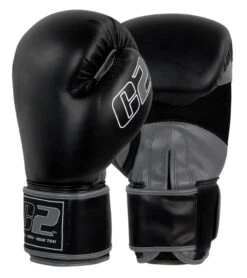 Combat Corner C2 Boxing Gloves W/ XtraFresh Blk/Gry