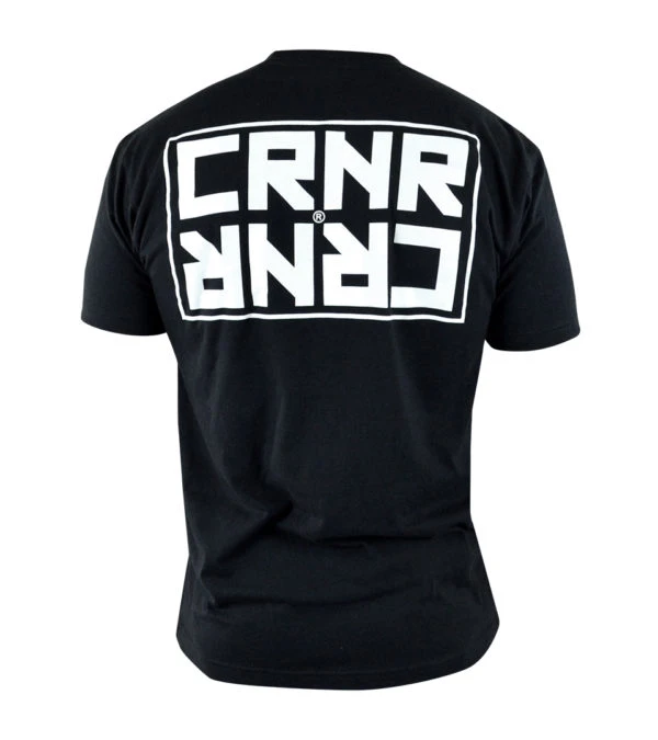 Combat Corner CRNR Reverse T-Shirt Black 4 Combat Corner CRNR Reverse T-Shirt Black - Image 2