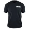 Combat Corner CRNR Reverse T-Shirt Black -Boxing Martial Arts Shop CRNR Reverse T Shirt BLACK FRONT