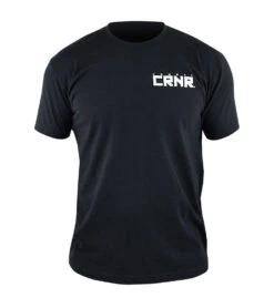 Combat Corner CRNR Reverse T-Shirt Black