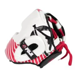 FUJI ASCENSION HEAD GEAR 9 FUJI ASCENSION HEAD GEAR -Boxing Martial Arts Shop FA Headgear 3636 left side