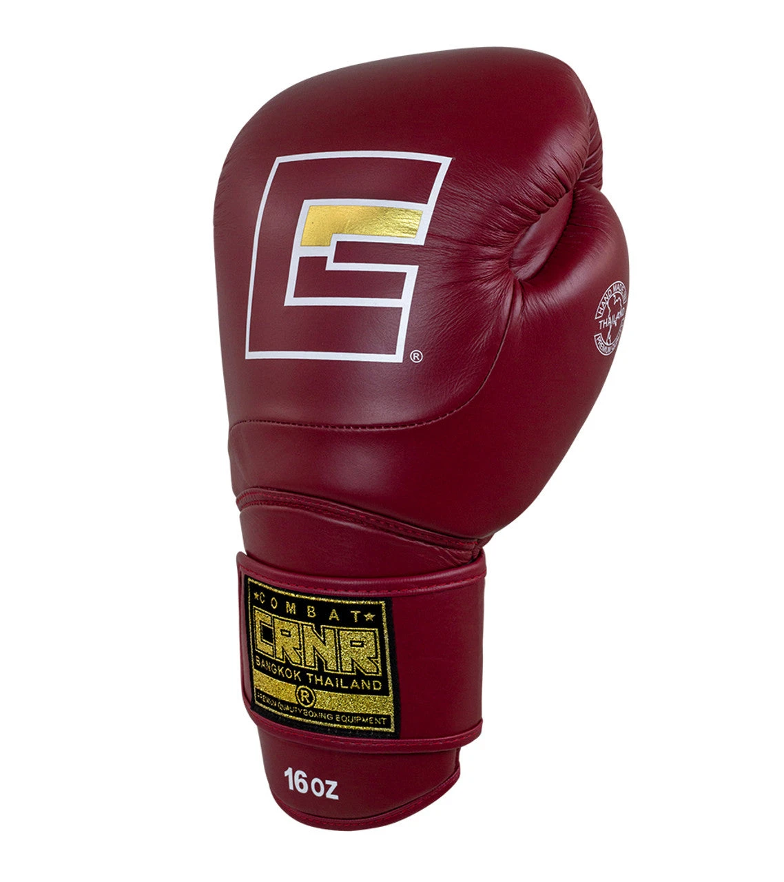Combat Corner HMIT Champion Boxing Gloves | Maroon 4 Combat Corner HMIT Champion Boxing Gloves | Maroon - Image 2