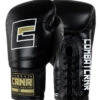 Combat Corner HMIT Lace Up Boxing Gloves 2 Combat Corner HMIT Lace Up Boxing Gloves -Boxing Martial Arts Shop HMIT Lace Up Boxing Gloves BLACK DUAL 31702
