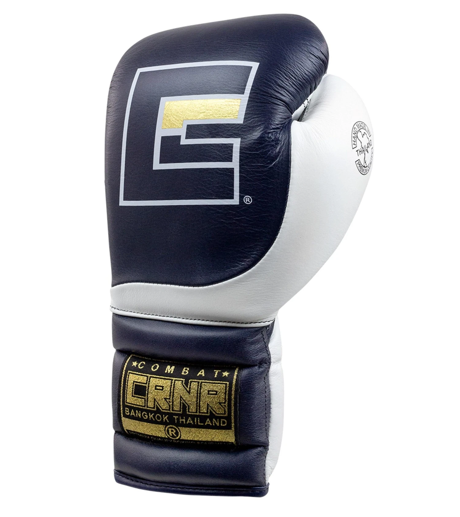 Combat Corner HMIT Lace Up Sparring Gloves Navy 6 Combat Corner HMIT Lace Up Sparring Gloves Navy - Image 4