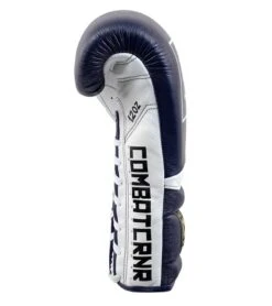 Combat Corner HMIT Lace Up Sparring Gloves Navy 8 Combat Corner HMIT Lace Up Sparring Gloves Navy -Boxing Martial Arts Shop HMIT Lace Up SPARRING Gloves NAVY LEFT 42437.1568733838