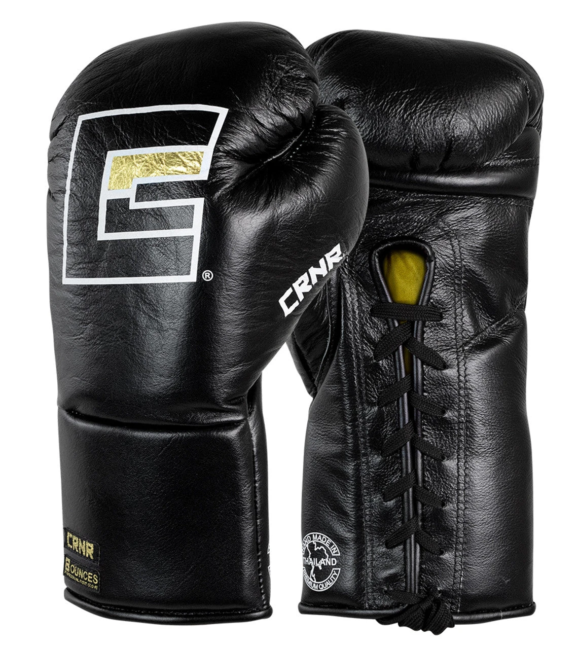 Combat Corner "Punchers" Professional Fight Gloves | Black 3 Combat Corner "Punchers" Professional Fight Gloves | Black