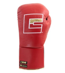 Combat Corner "Punchers" Professional Fight Gloves | Red 10 Combat Corner "Punchers" Professional Fight Gloves | Red -Boxing Martial Arts Shop HMIT Puncher Gloves RED FRONT 82137