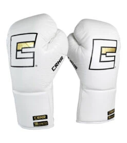 Combat Corner "Punchers" Professional Fight Gloves | White