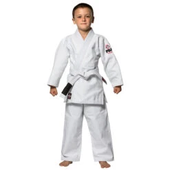 Fuji All Around Kids BJJ Gi 24 Fuji All Around Kids BJJ Gi -Boxing Martial Arts Shop Kids BJJ Gi White 3