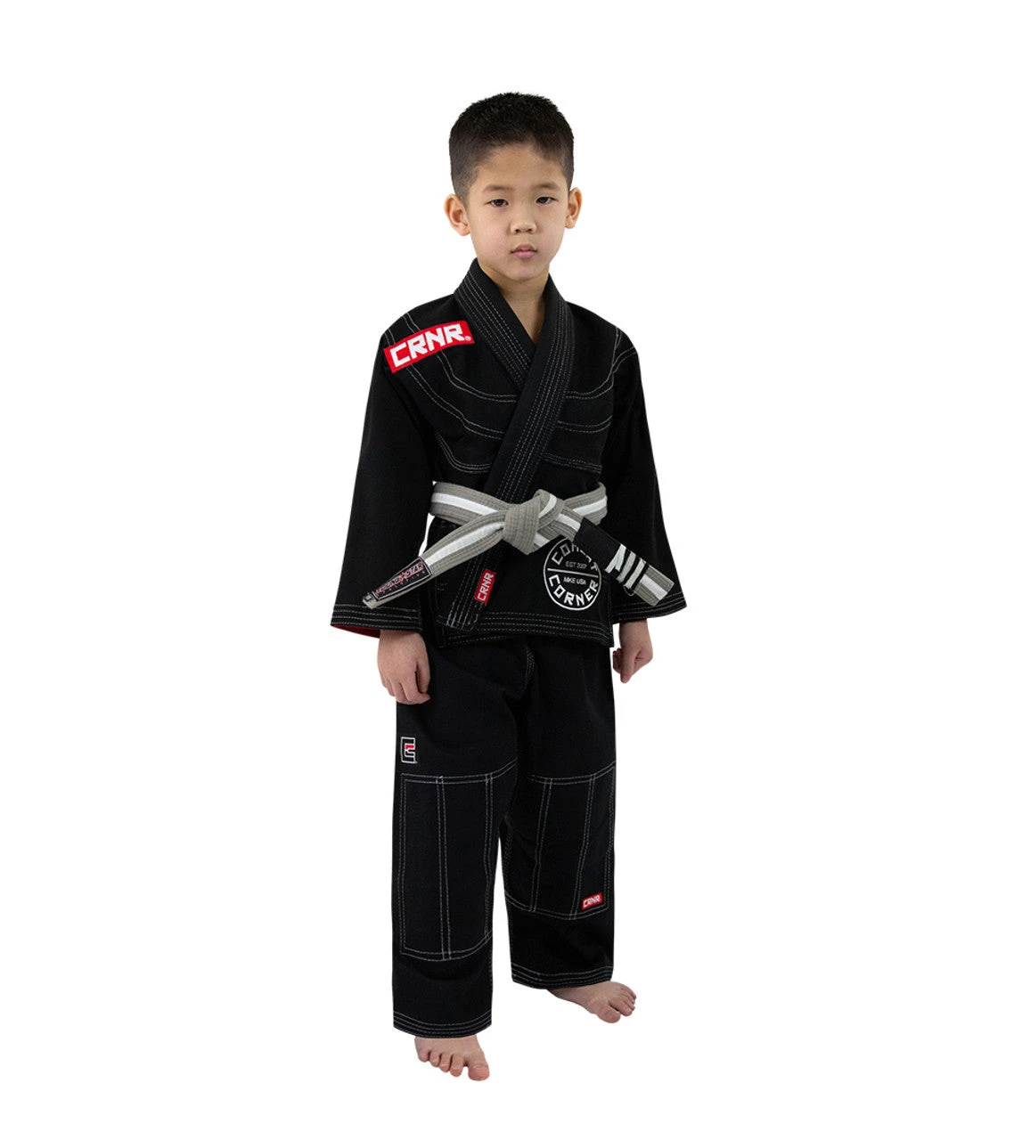 Combat Corner Kids BJJ GI -v6 - FREE WHITE BELT 3 Combat Corner Kids BJJ GI -v6 - FREE WHITE BELT