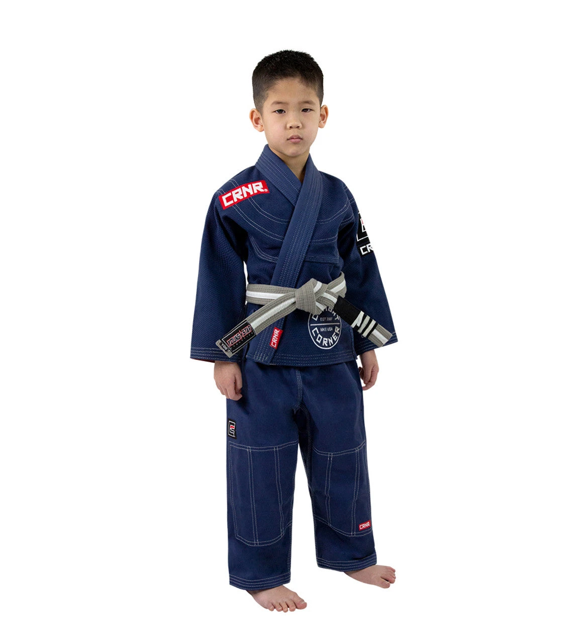 Combat Corner Kids BJJ GI -v6 - FREE WHITE BELT 9 Combat Corner Kids BJJ GI -v6 - FREE WHITE BELT - Image 7