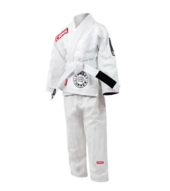 Combat Corner Kids BJJ GI -v6 - FREE WHITE BELT 40 Combat Corner Kids BJJ GI -v6 - FREE WHITE BELT -Boxing Martial Arts Shop Kids Youth v6.1 BJJ Gi 2020 Update WHITE ANGLE 26033