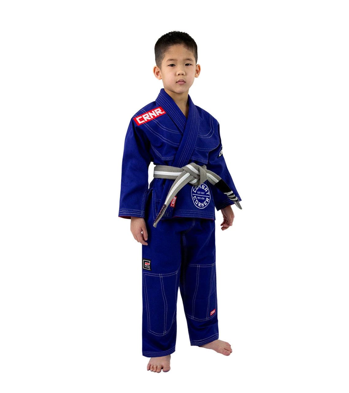 Combat Corner Kids BJJ GI -v6 - FREE WHITE BELT 15 Combat Corner Kids BJJ GI -v6 - FREE WHITE BELT - Image 13