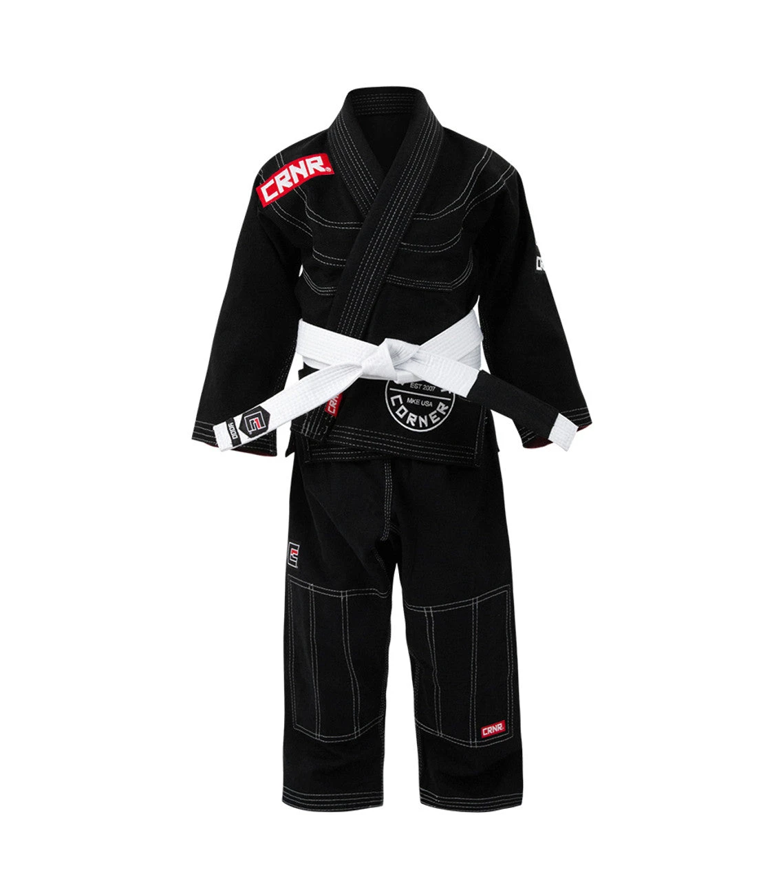Combat Corner Kids BJJ GI -v6 - FREE WHITE BELT 7 Combat Corner Kids BJJ GI -v6 - FREE WHITE BELT - Image 5