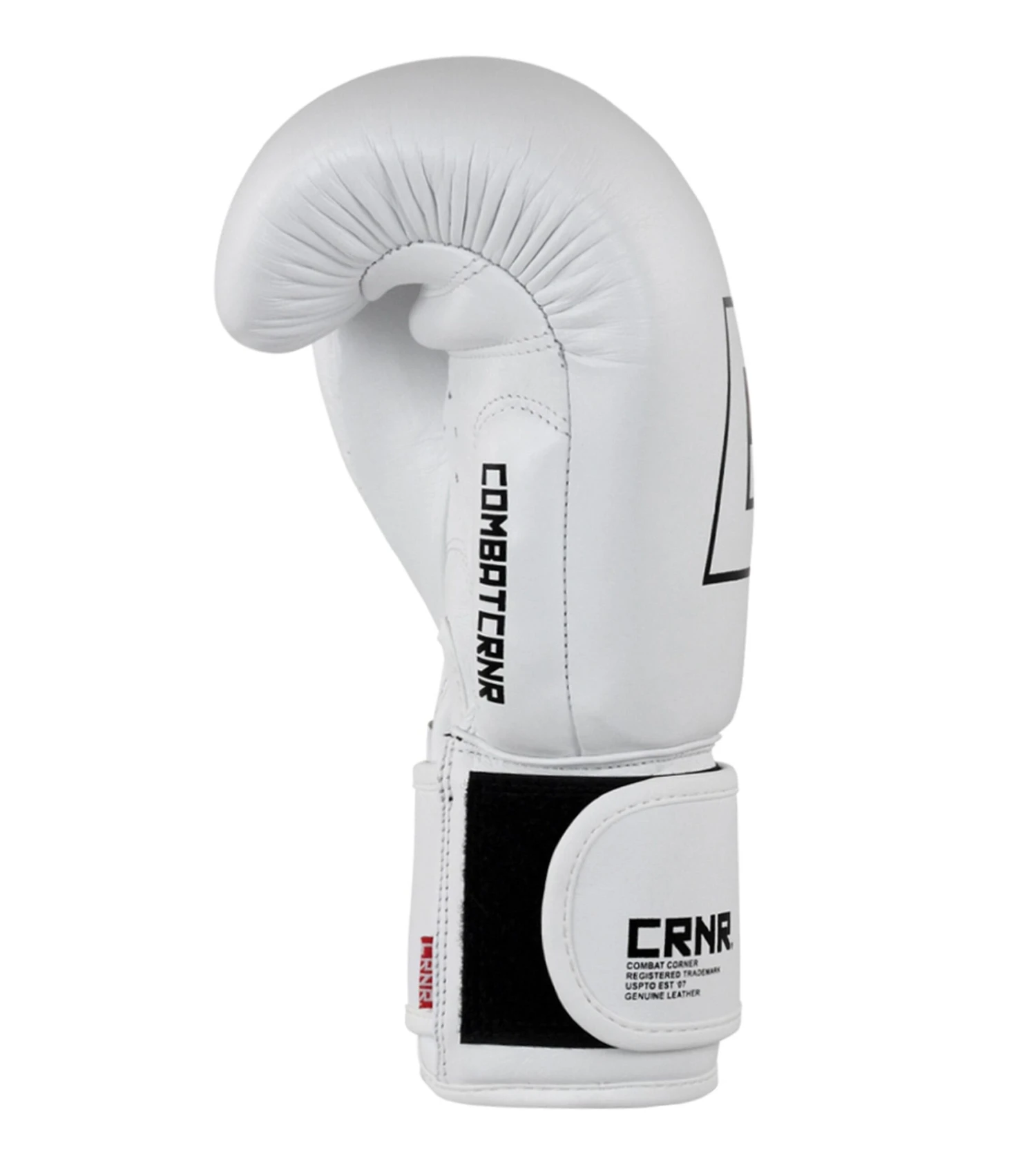 Combat Corner Proper Thai Boxing Gloves - White 6 Combat Corner Proper Thai Boxing Gloves - White - Image 4
