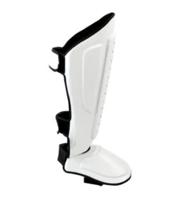 Combat Corner Supreme Shin Guards -Boxing Martial Arts Shop SUPREME SHIN GUARDS WHITE RIGHT 600x675 1