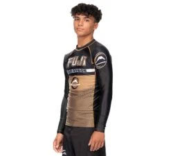 Fuji Reversal Long Sleeve Rashguard Gold/Black -Boxing Martial Arts Shop ShopifyProductImages 0011 CaseyShoot0281 1600x1600 f5471f79 f5f3 4a45 8a7d 502785633fc9