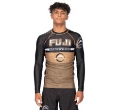 Fuji Reversal Long Sleeve Rashguard Gold/Black -Boxing Martial Arts Shop ShopifyProductImages 0012 CaseyShoot0280copy 1600x1600 e46c8316 5aa0 4f0f 9030 1358a774113d