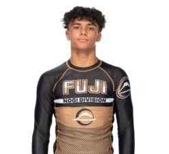 Fuji Reversal Long Sleeve Rashguard Gold/Black -Boxing Martial Arts Shop ShopifyProductImages 0013 CaseyShoot0280 1600x1600 cc46720b 7de0 4cc6 aced c380c35b3c45